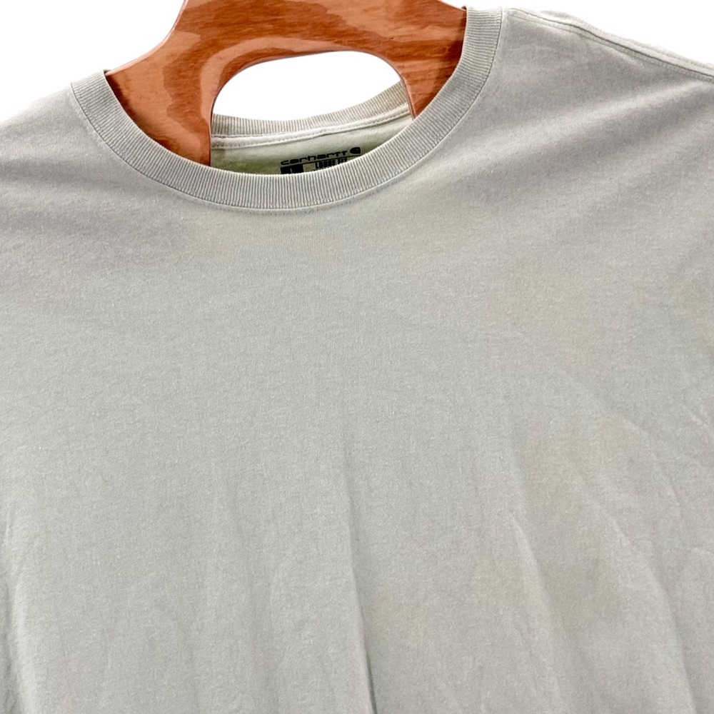 Carhartt Long Sleeve Crew Neck Graphic Tee Loose Fit workwear casual Large Tall